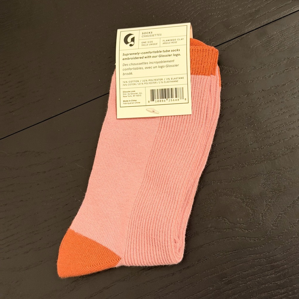 Limited Edition Glossier Socks - Picture 1 of 1